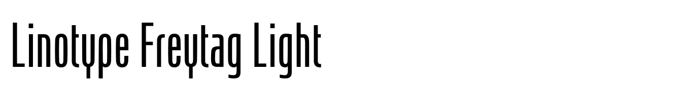 Linotype Freytag Light